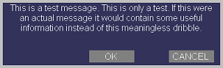 Message Dialog